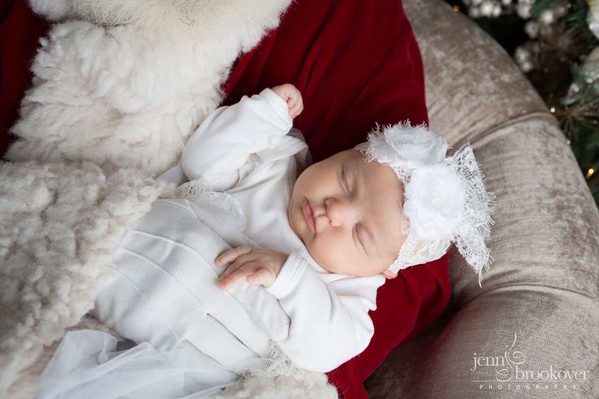 Santa session in San Antonio, Texas by Jenn Brookover at Nursery Couture
